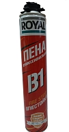 Пена профессиональная ROYAL FIRESTOP огнестойкая 750 мл. выход 45 л.