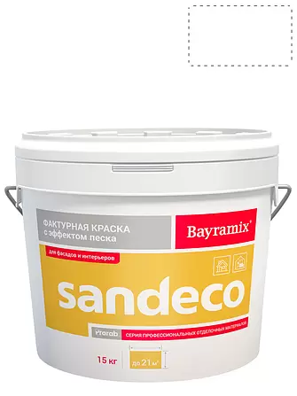 Bayramix Sandeco / Байрамикс Сандеко фактурная краска с эффектом песка Bayramix Sandeco / Байрамикс Сандеко фактурная краска с эффектом песка