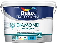 Dulux Professional Diamond / Дюлакс Профешенл Даймонд Краска фасадная для минеральных и деревянных поверхностей гладкая матовая