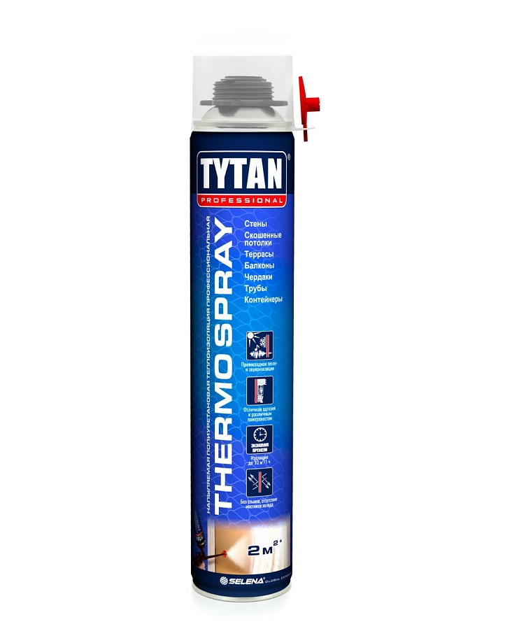Tytan Professional THERMOSPRAY / Титан Профешенл ТЕРМОСПРЕЙ Теплоизоляция напыляемая профессиональная