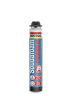 Пена профессиональная Soudal Soudafoam PREMIUM 65 820 мл. выход 65 л.