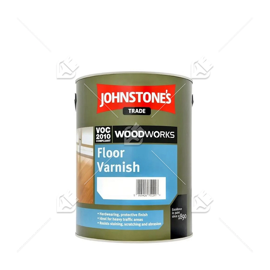 Паркетный лак Johnstone`s Floor Varnish глянцевый 5 л.