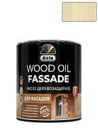 Масло деревозащитное для фасадов Dufa Wood Oil Fassade бесцветное 0,9 л.