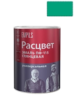 Эмаль ПФ-115 универсальная алкидная Расцвет глянцевая бирюзовая 0,9кг