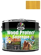 Пропитка декоративная для защиты древесины Dufa Wood Protect Supreme горная сосна 9 л