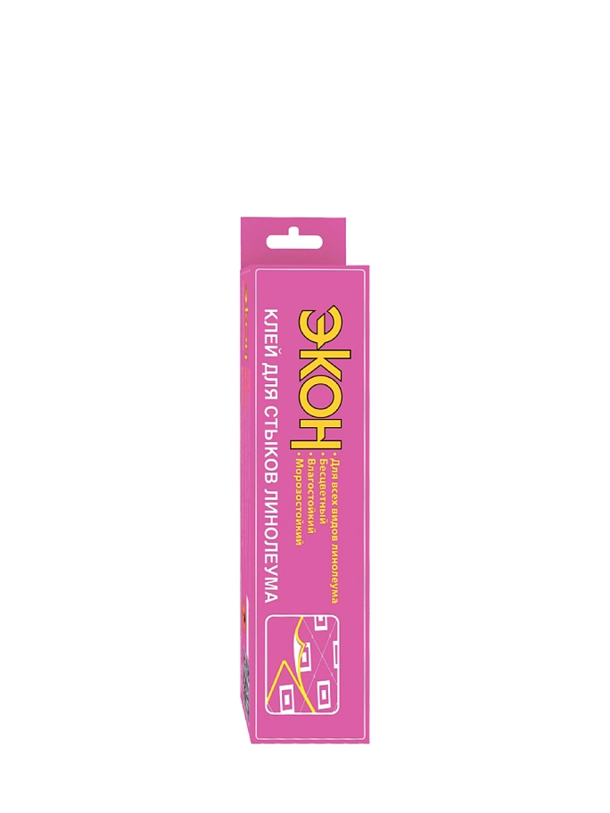 Клей для напольных покрытий Экон Клей для стыков линолеума 50 мл.