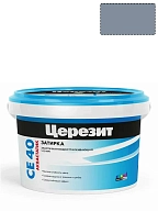 ЦерезитЗатирка д/швов до 10мм (серый сланец 15) 2кг СЕ 40