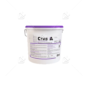 Состав защитный полиакриловый Сази Стиз Д белый 3 кг.