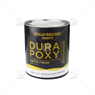 DuraPoxy антивандальная краска для стен и потолков kelly-Moore Ультраматовая (5) база BW 0,473л
