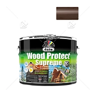 Пропитка декоративная для защиты древесины Dufa Wood Protect Supreme палисандр 9 л