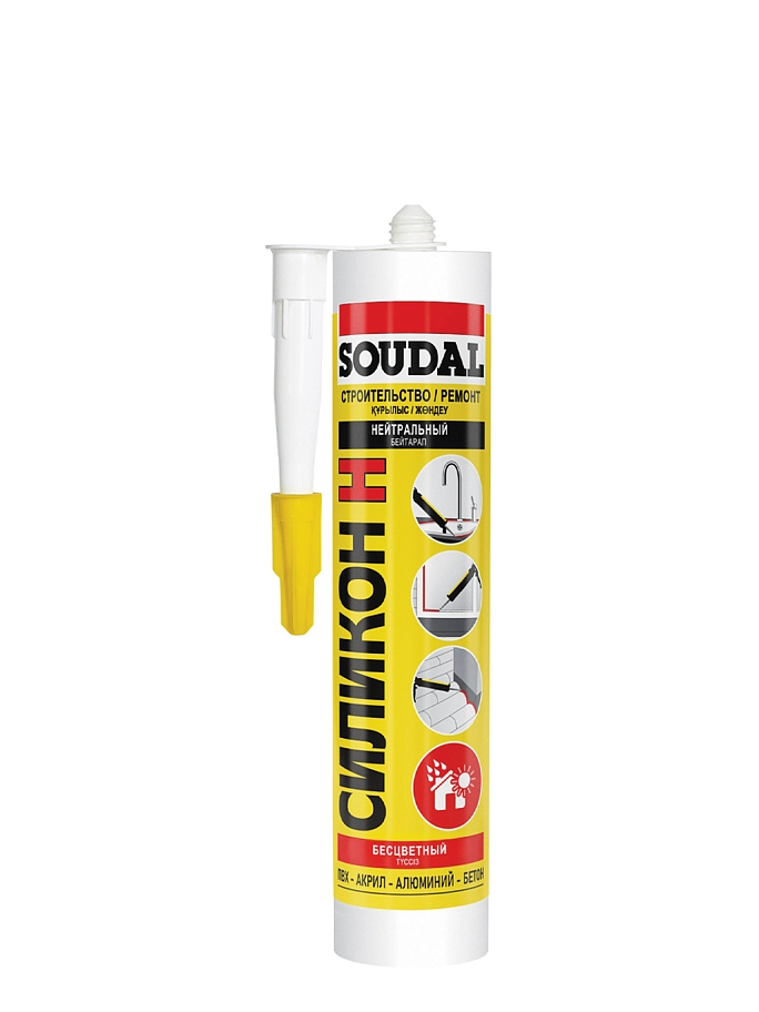 Soudal / Соудал Герметик силиконовый нейтральный