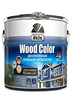 Кроющий антисептик Dufa Wood Color серый шелк 2,5 л